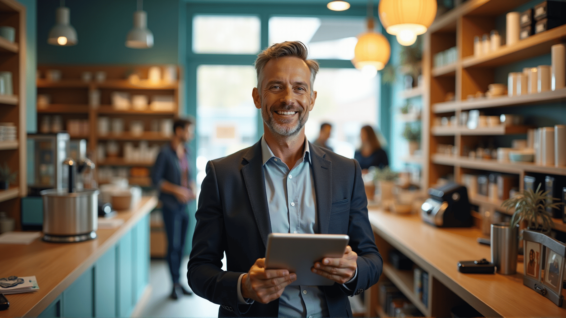 Business owner planning expansion